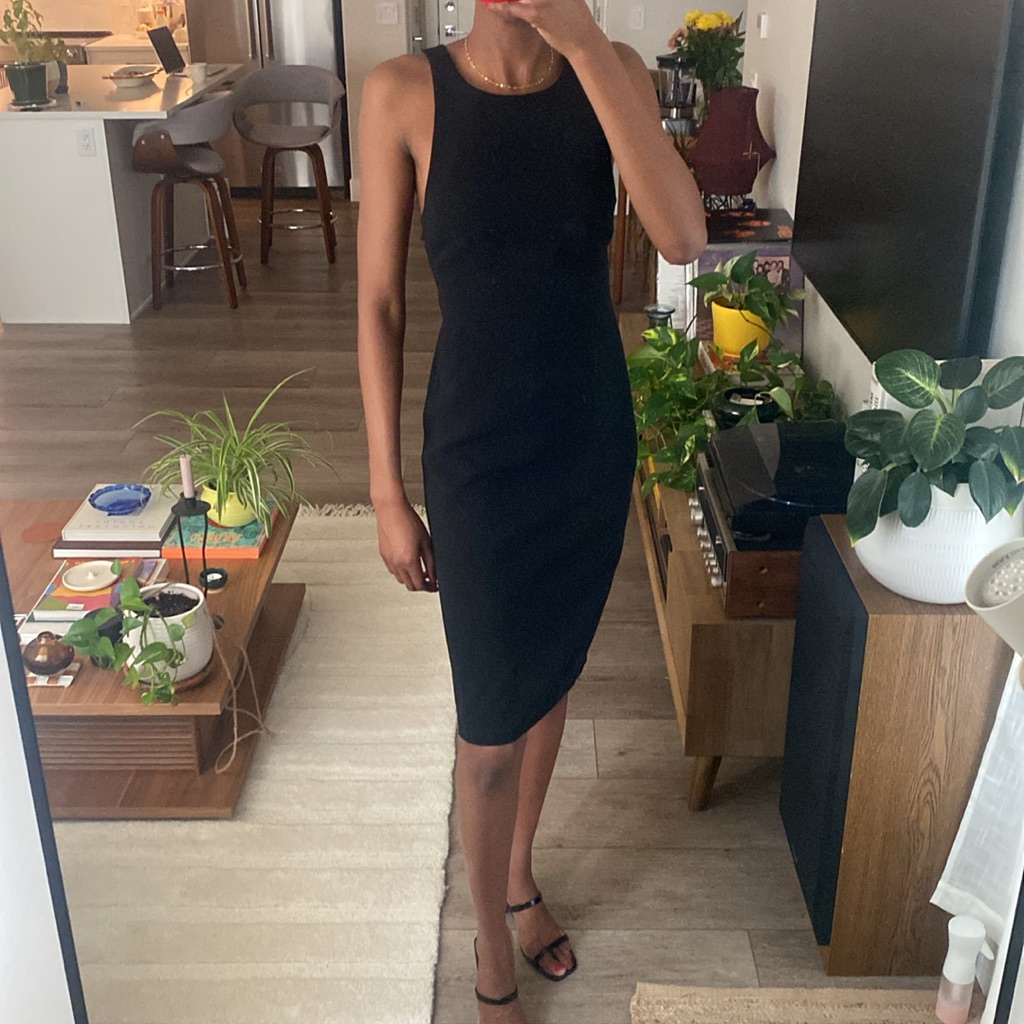 Theory - Black Fitted Dress